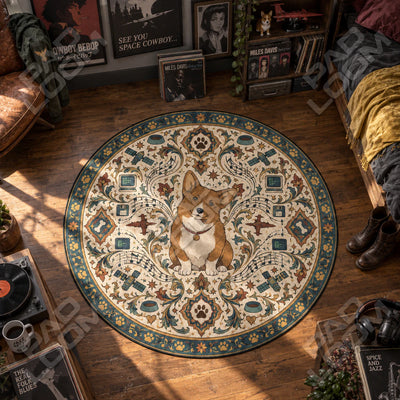 Ein Sitting Round Rug - Cowboy Bebop Chair Mat