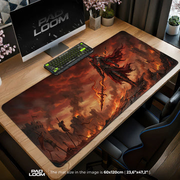 Elden Ring Ember Knight Mouse Pad - Elden Ring Desk Mat