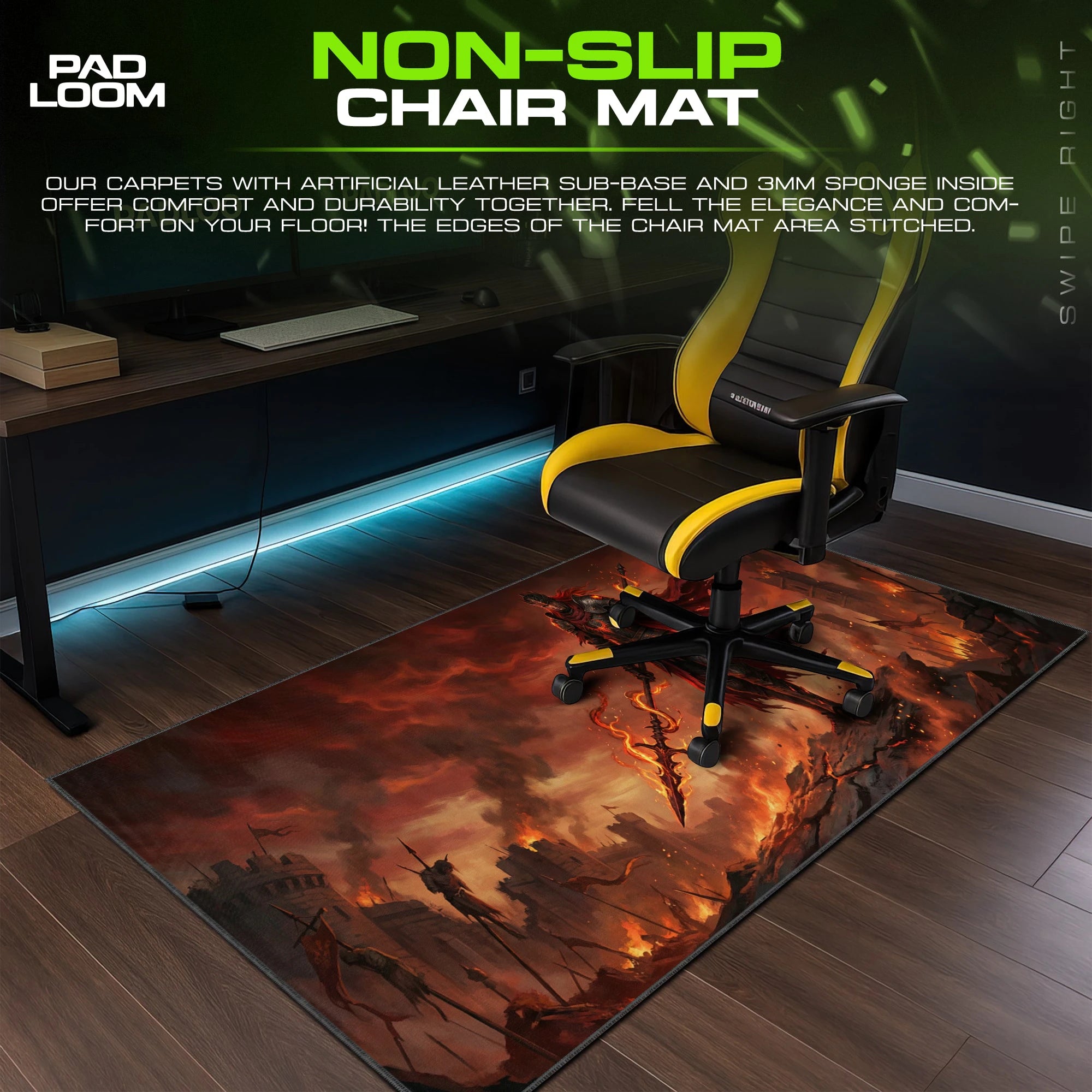 Elden Ring Ember Knight Mouse Pad - Elden Ring Desk Mat