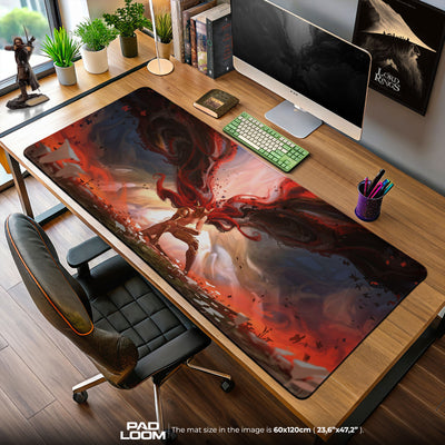 Elden Ring Malenia Scarlet Bloom Mouse Pad, Game Desk Mat