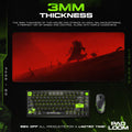 Elden Ring Mouse Pad, Blood Red Battle Gamer Desk Mat Padloom