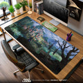Elden Ring Mouse Pad, Castle Vista Gamer Desk Mat Padloom