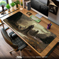 Elden Ring Mouse Pad, Dark Lord Gamer Desk Mat Padloom