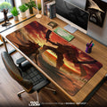 Elden Ring Mouse Pad, Malenia vs Giant Gamer Desk Mat Padloom