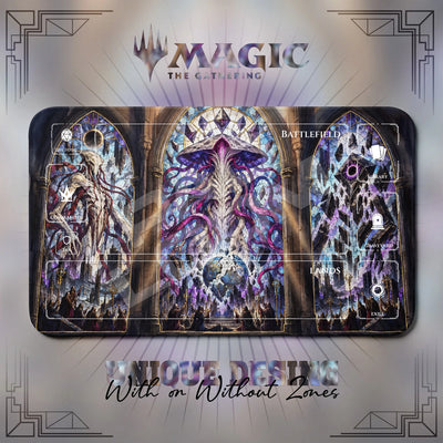 Eldrazi Titans Cathedral Playmat - MTG Magic Mat