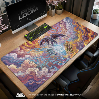 Elemental Summons Mouse Pad - Final Fantasy Desk Mat