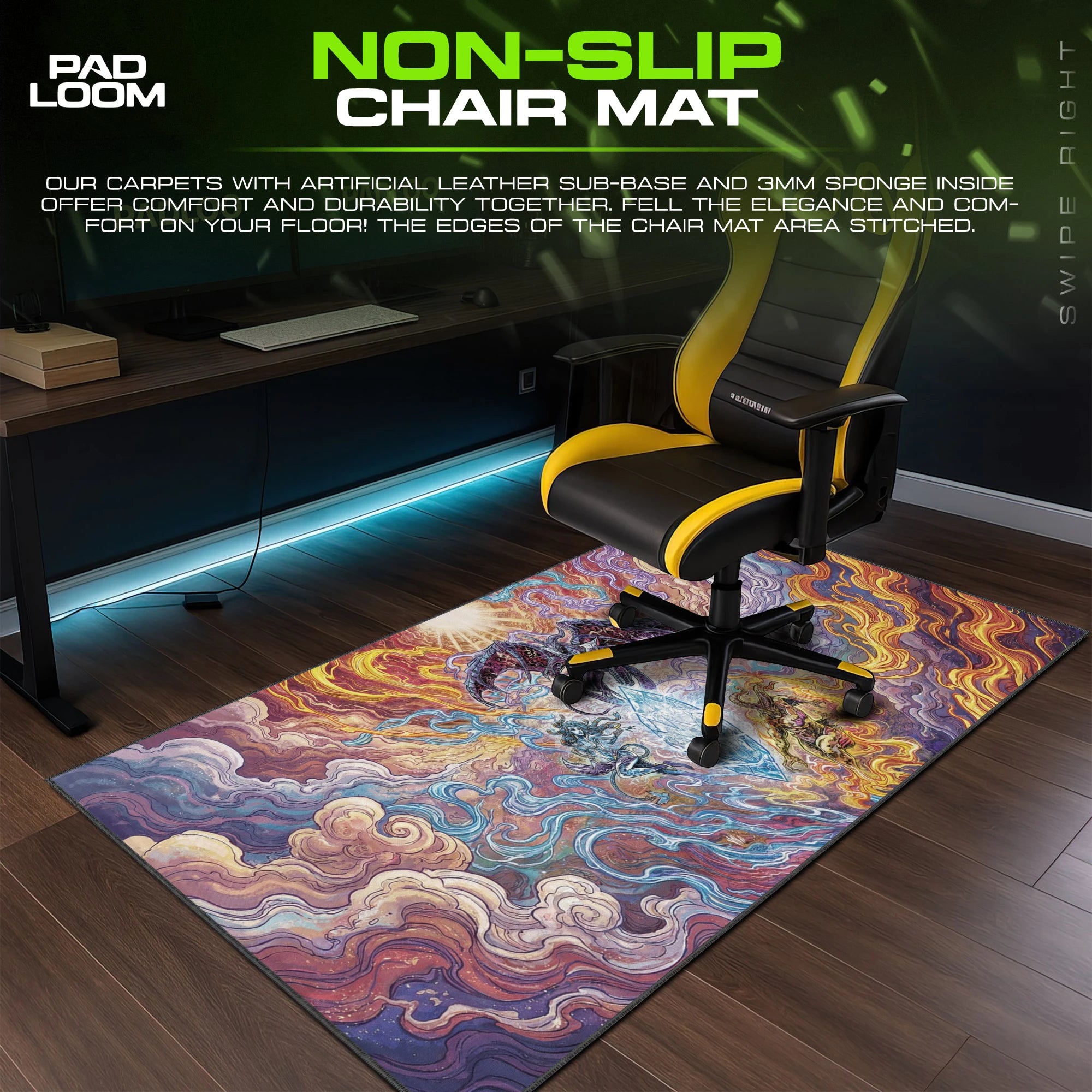 Elemental Summons Mouse Pad - Final Fantasy Desk Mat