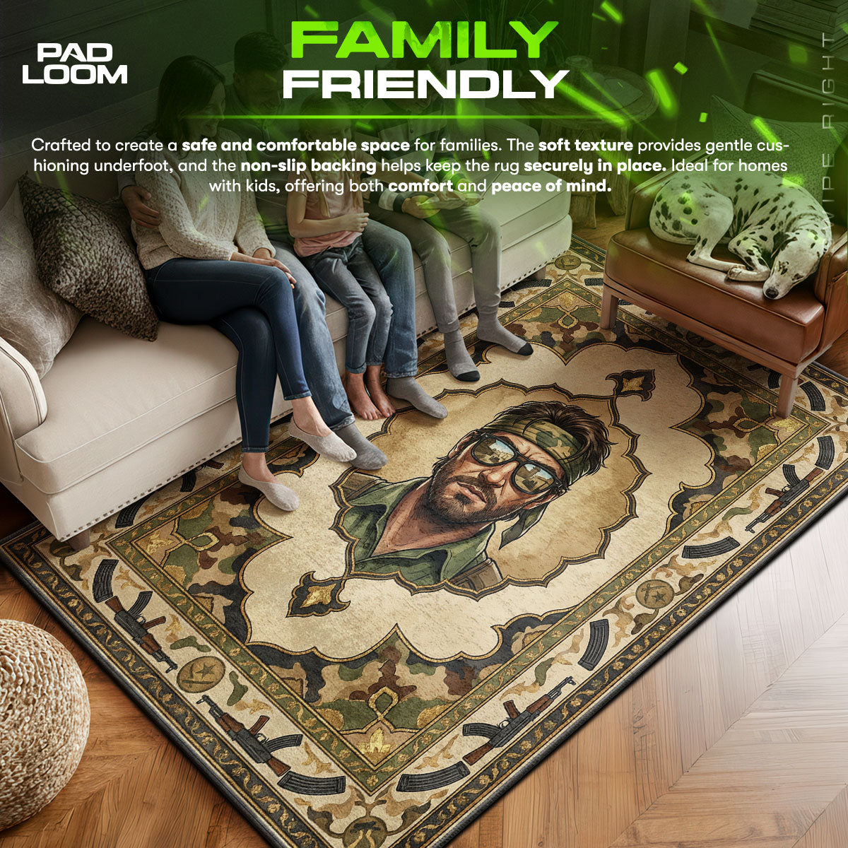 Elite Crew Guerrilla Rug - CS2 Chair Mat