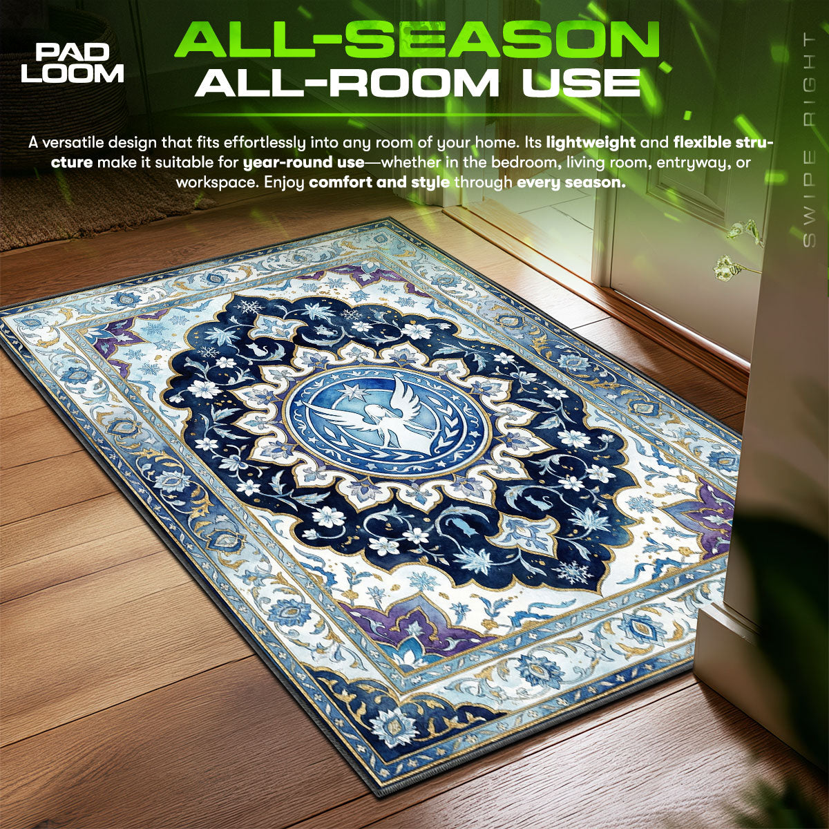 Emilia Angelic Crest Rug - Re:Zero Chair Mat