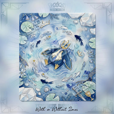 Empoleon Frost Playmat - 2 Player Pokemon TCG Mat