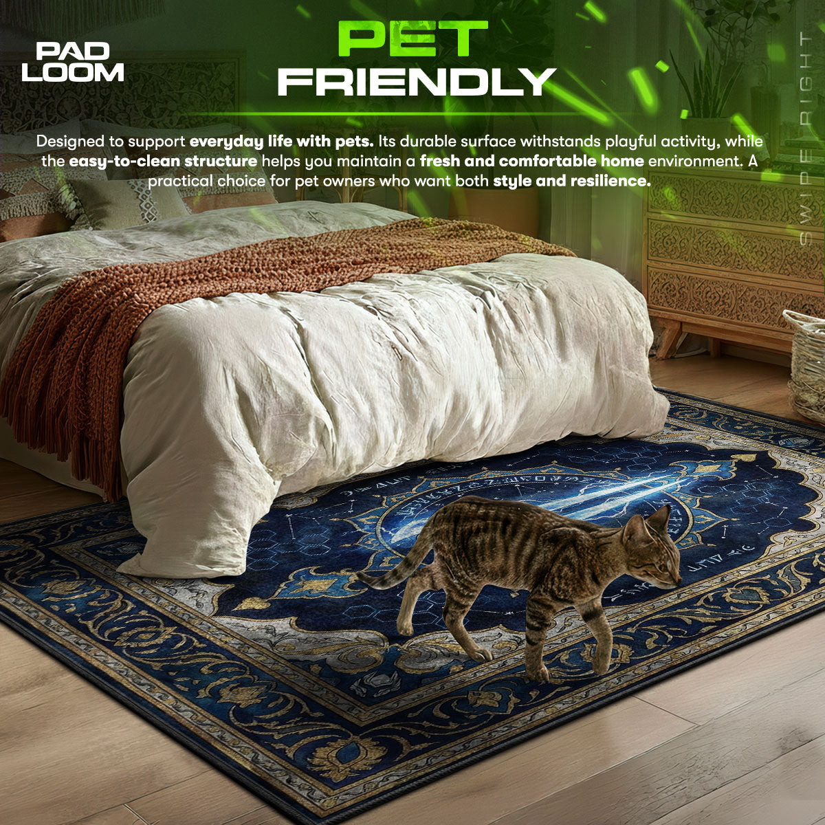 Energieschwert Königliches Glyphe Teppich - Halo Stuhlmatte