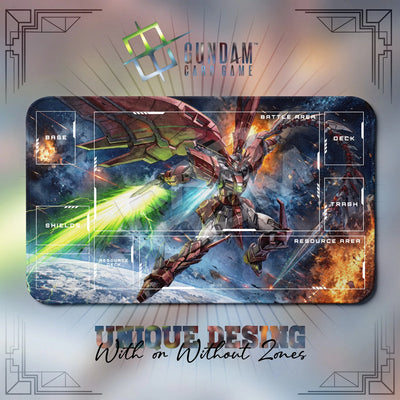 Epyon Wyvern Playmat - Gundam TCG Card Game Mat