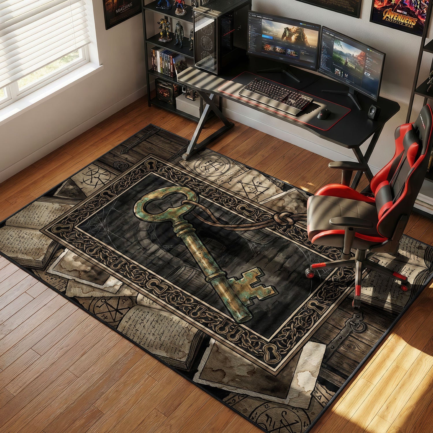 Der Schlüssel zum Keller Artefakt-Teppich - Angriff der Titanen Stuhlmatte