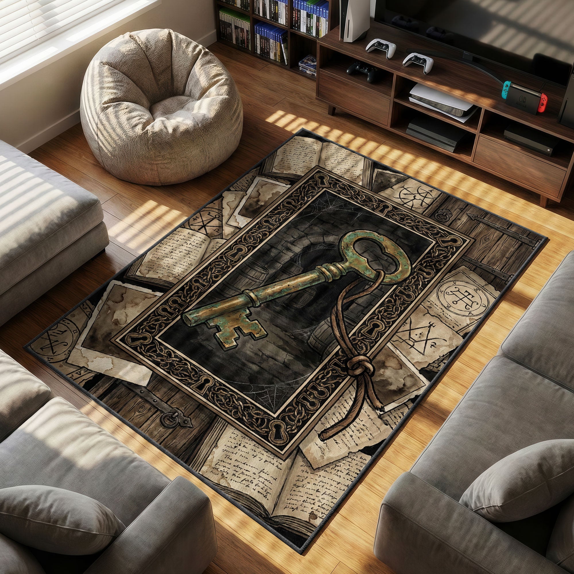 Der Schlüssel zum Keller Artefakt-Teppich - Angriff der Titanen Stuhlmatte