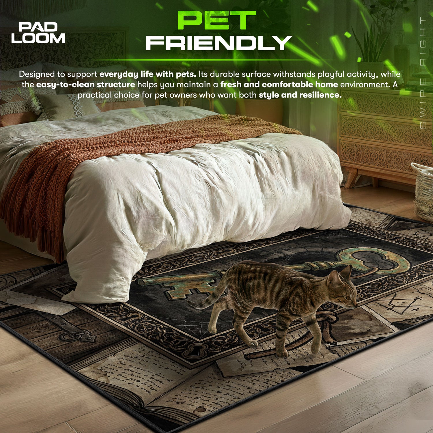 Der Schlüssel zum Keller Artefakt-Teppich - Angriff der Titanen Stuhlmatte