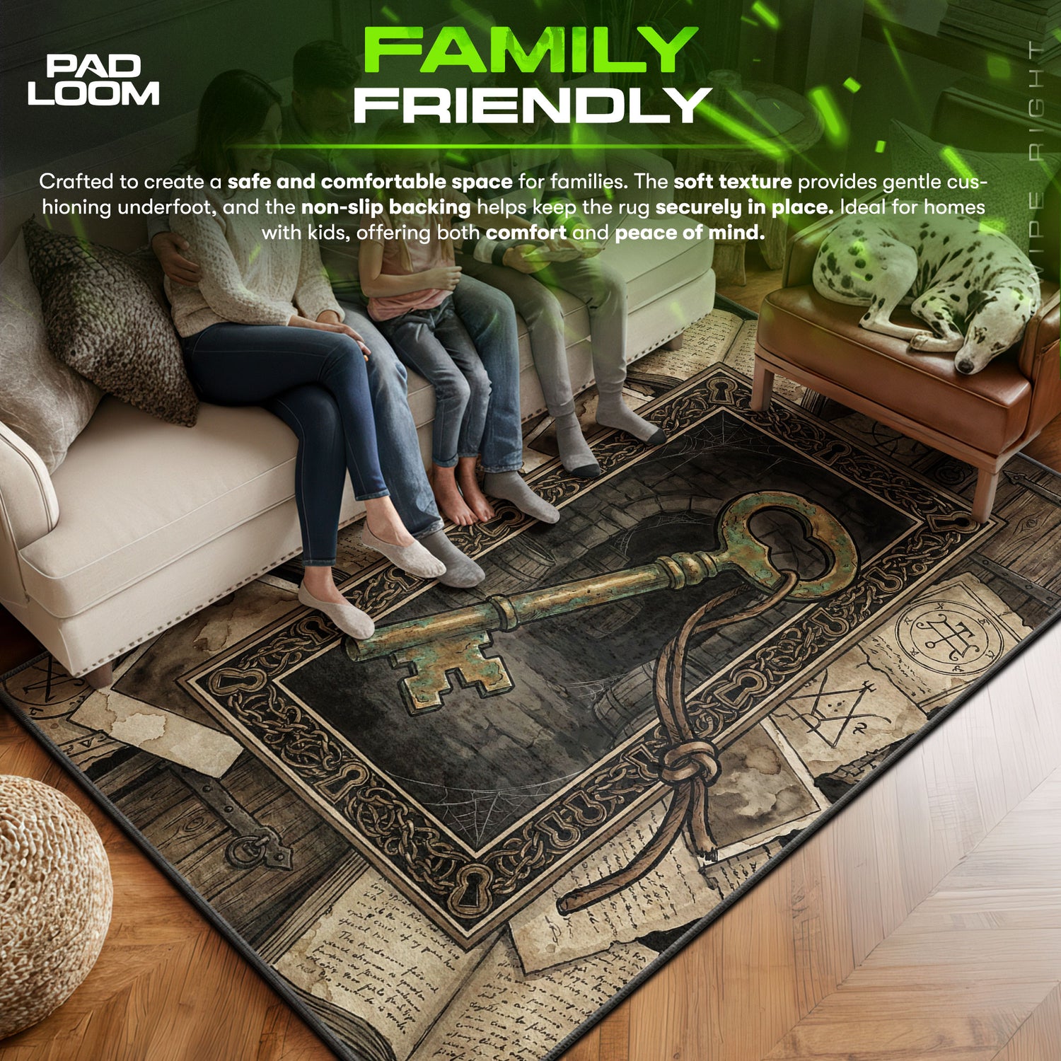 Der Schlüssel zum Keller Artefakt-Teppich - Angriff der Titanen Stuhlmatte