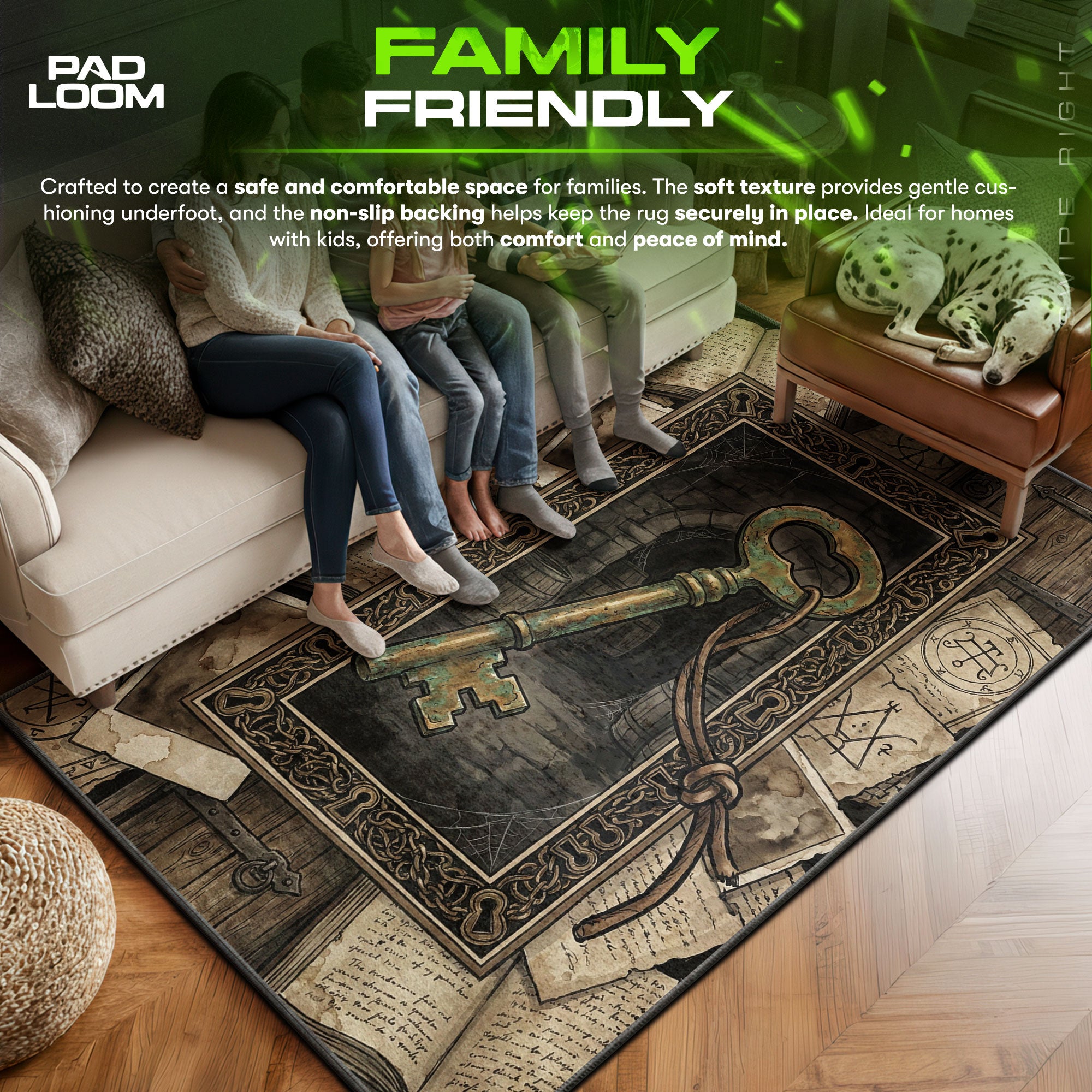 Der Schlüssel zum Keller Artefakt-Teppich - Angriff der Titanen Stuhlmatte