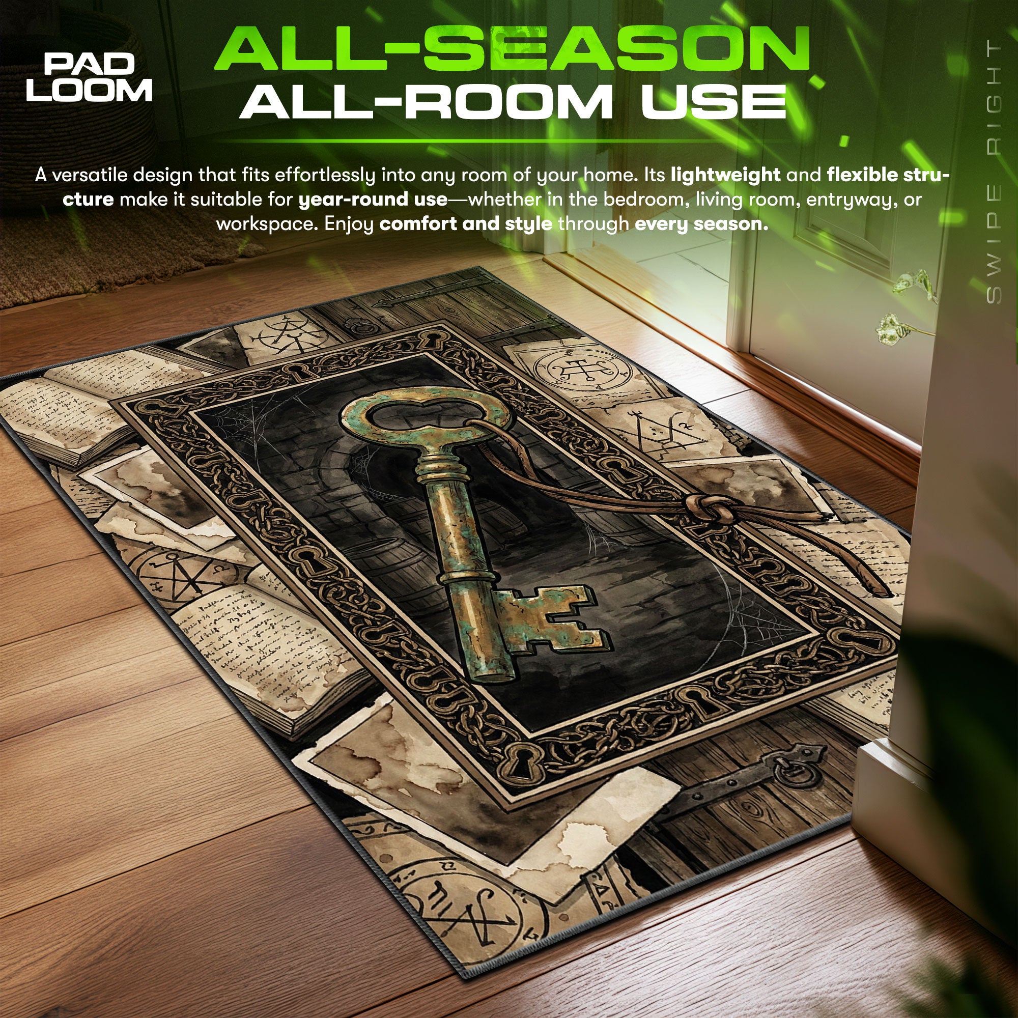 Der Schlüssel zum Keller Artefakt-Teppich - Angriff der Titanen Stuhlmatte