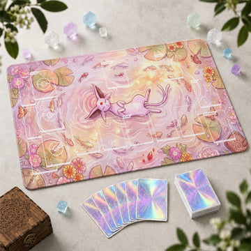 Espeon Pond Playmat - Pokemon TCG Mat