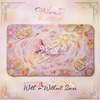 Espeon Pond Playmat - Pokemon TCG Mat