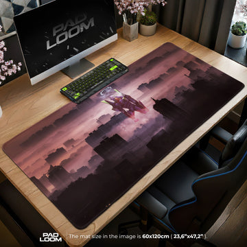 Evangelion EVA-01 Fog Rise Mouse Pad - Anime Desk Mat