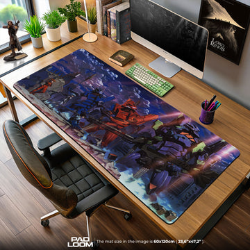 Evangelion EVA Units Mouse Pad, Apocalypse Mecha Desk Mat