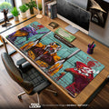 Evangelion Hangar Mouse Pad, EVA Unit Gaming Desk Mat Padloom