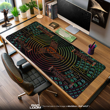Evangelion Mouse Pad, Magi System Gaming Desk Mat