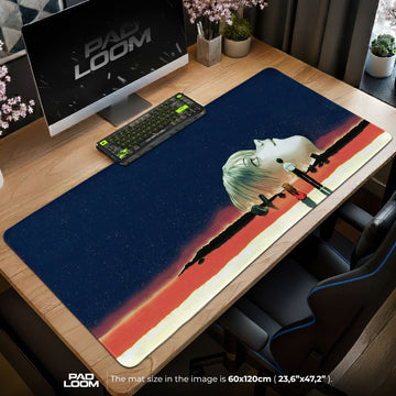 Evangelion Mouse Pad - The End of Mecha Desk Mat Padloom