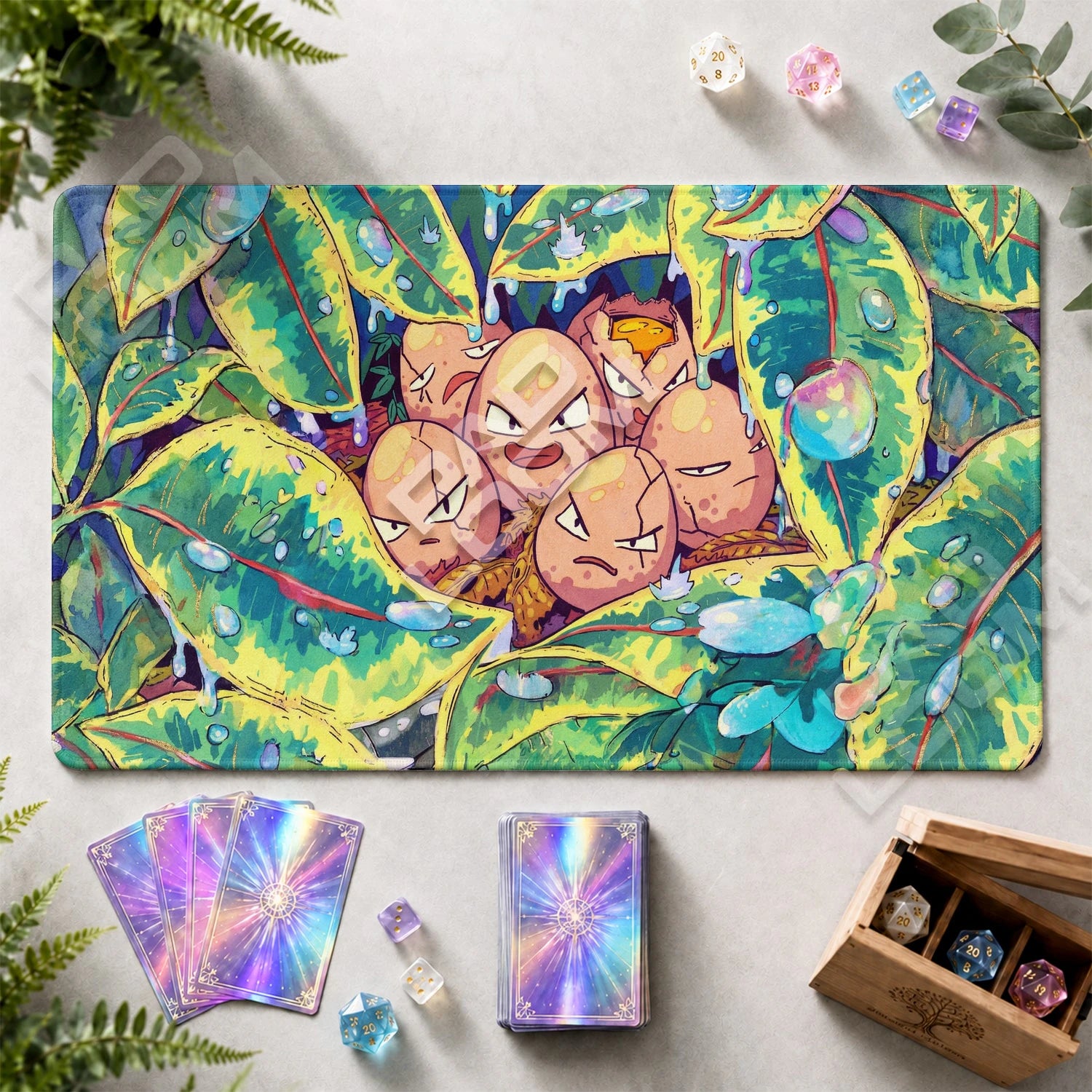 Exeggcute Nest Playmat - Pokemon TCG Mat - view 2