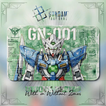 Exia GN-001 Playmat - Gundam TCG Card Game Mat
