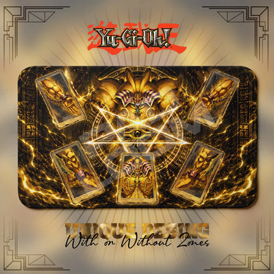 Exodia Complete Playmat - Yugioh TCG Card Game Mat