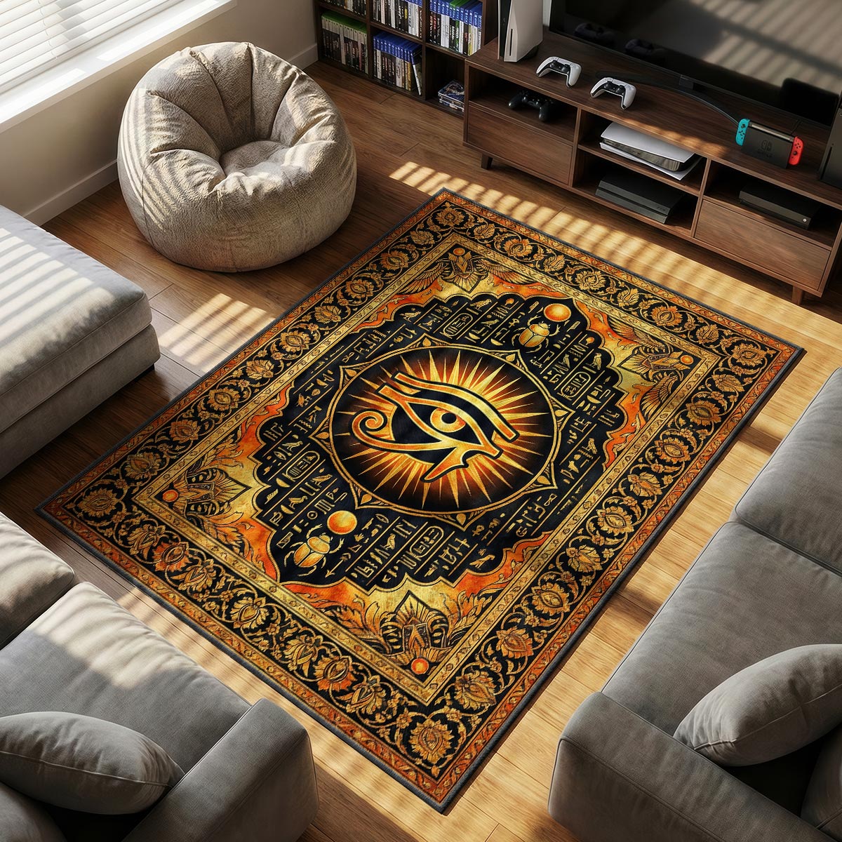 Eye of Osiris Flawless Rug - Destiny 2 Chair Mat
