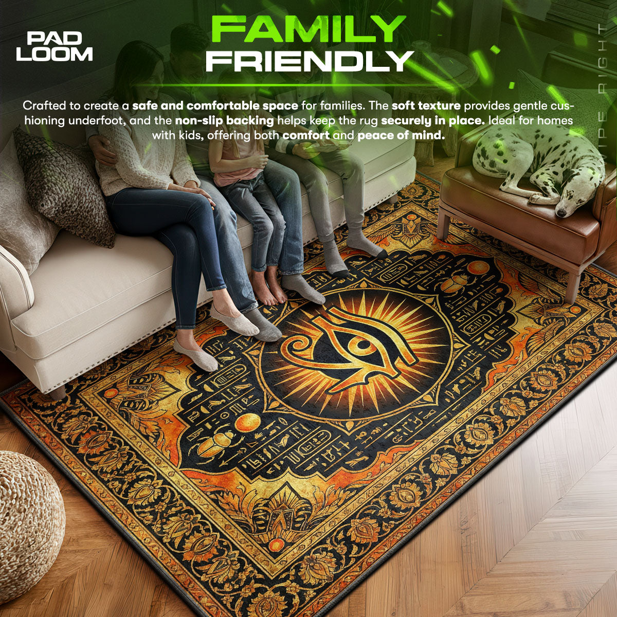 Eye of Osiris Flawless Rug - Destiny 2 Chair Mat