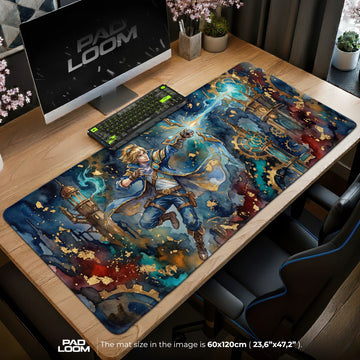 Ezreal Arcane Shift Mouse Pad - League of Legends Mat