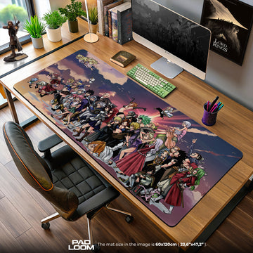 Fairy Tail Guild Members Mouse Pad, Anime Desk Mat