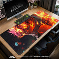 Fairy Tail Mouse Pad - Dragon Flame Anime Desk Mat Padloom