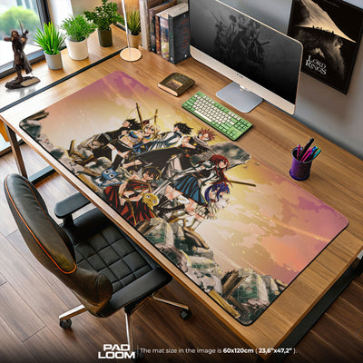 Fairy Tail Team Natsu Mouse Pad, Anime Desk Mat