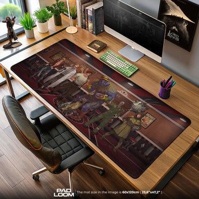Fallout Mouse Pad, Post-Apocalyptic Game Desk Mat