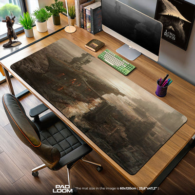 Fallout Mouse Pad, Warship Ruins Game Desk Mat