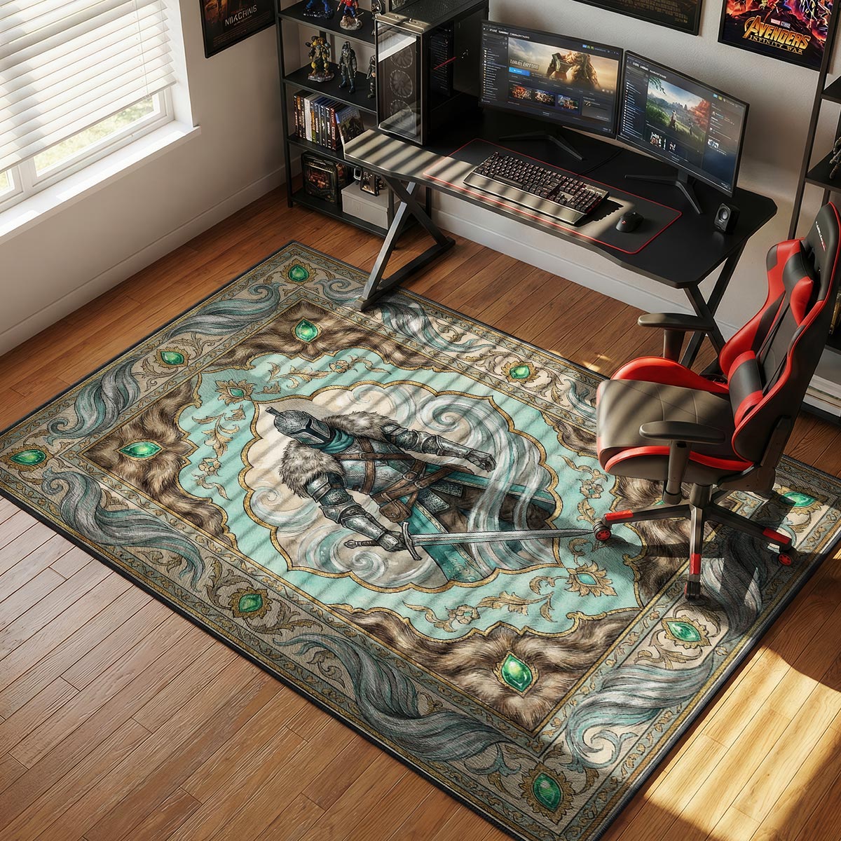 Faraam-Ritter Sturmteppich - Dark Souls Stuhlunterlage