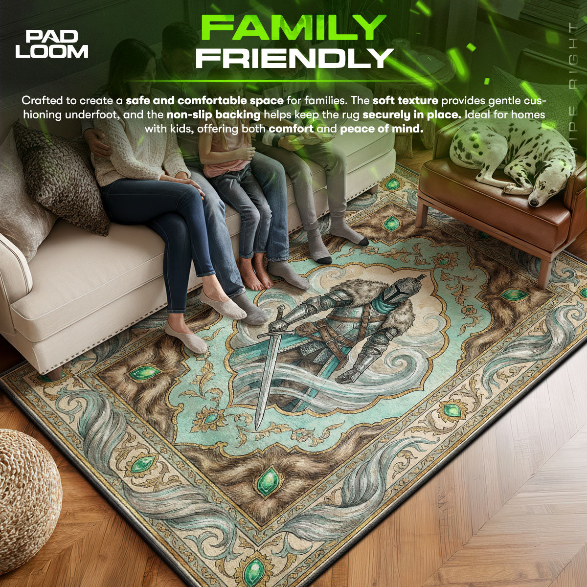 Faraam-Ritter Sturmteppich - Dark Souls Stuhlunterlage