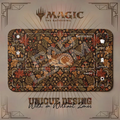 Fawn Tapestry Playmat - MTG Magic Mat