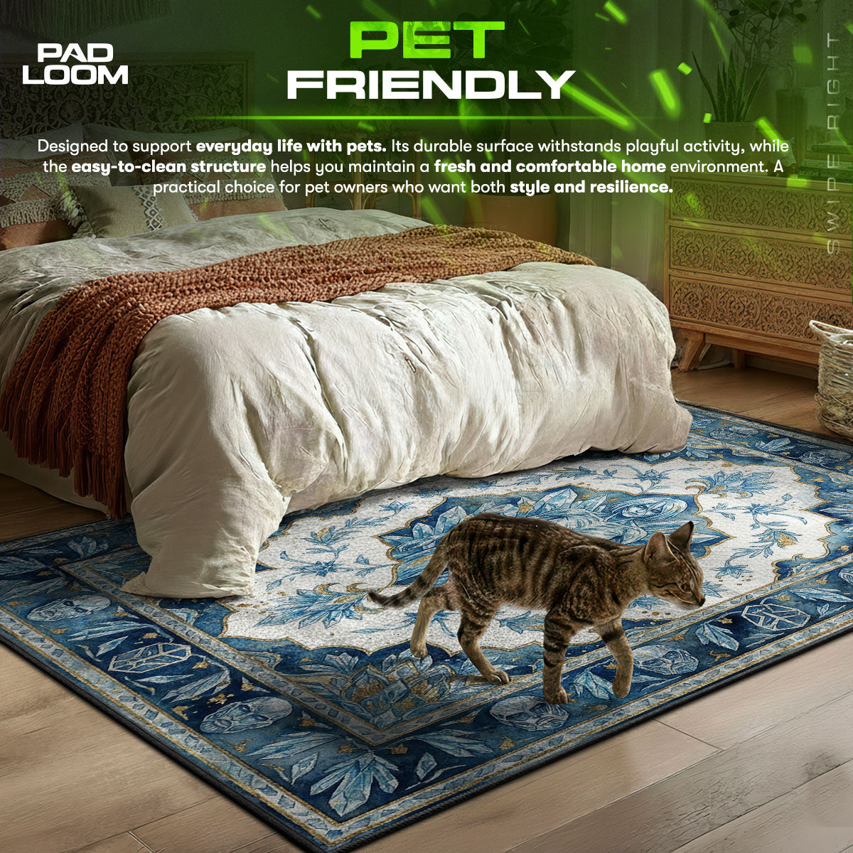 Weiblicher Titan Kristallteppich - Angriff auf Titan Stuhlmatte