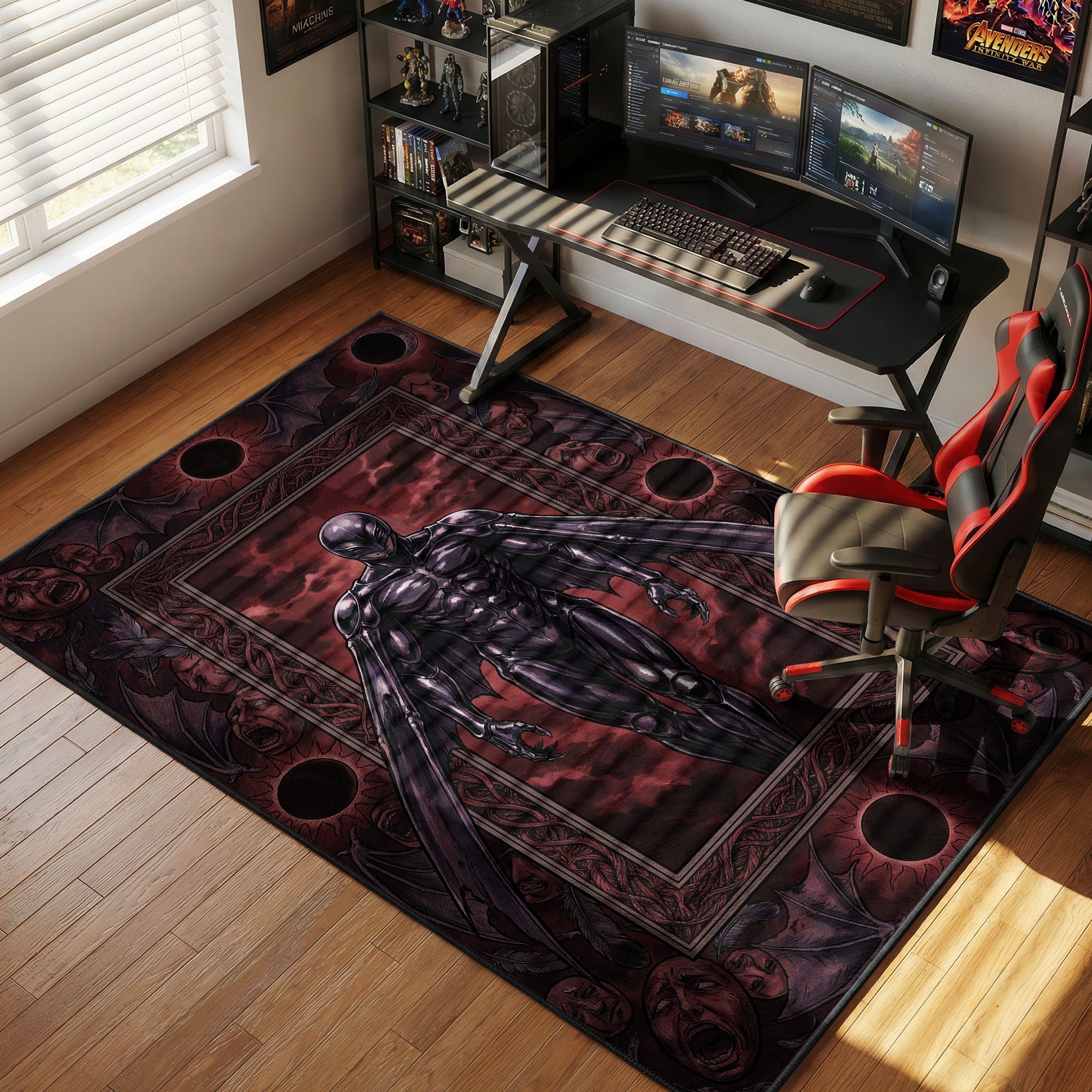Femto Reborn Eclipse Berserk Chair rug — main product view
