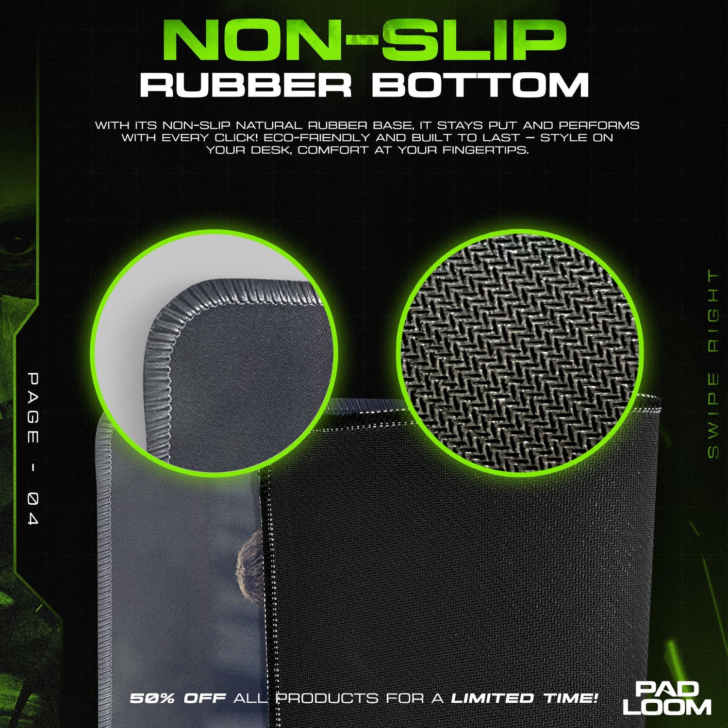FIFA All-Stars Lineup Mouse Pad, Gamer Desk Mat Padloom