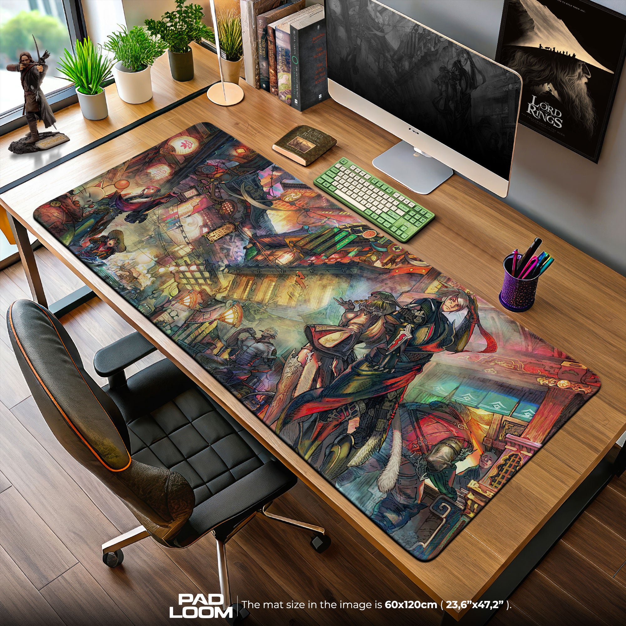 Final Fantasy XIV Marketplace Mauspad, Spiel-Schreibtischmatte