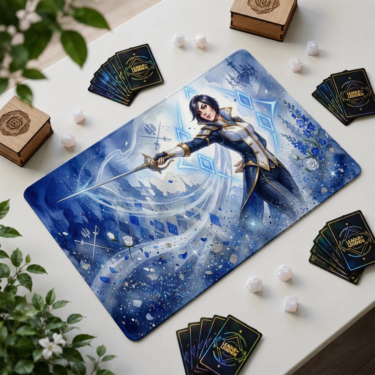 Fiora Duelist Playmat - LoL Riftbound TCG Mat