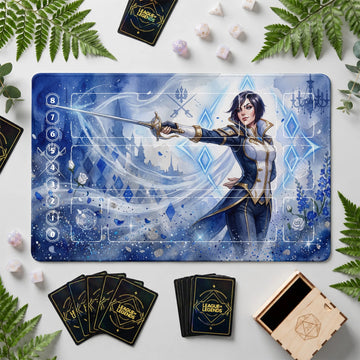 Fiora Duelist Playmat - LoL Riftbound TCG Mat