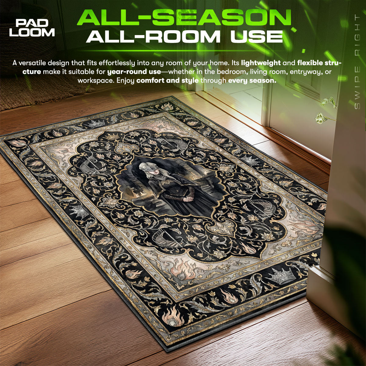 Fire Keeper Soul Rug - Dark Souls Chair Mat